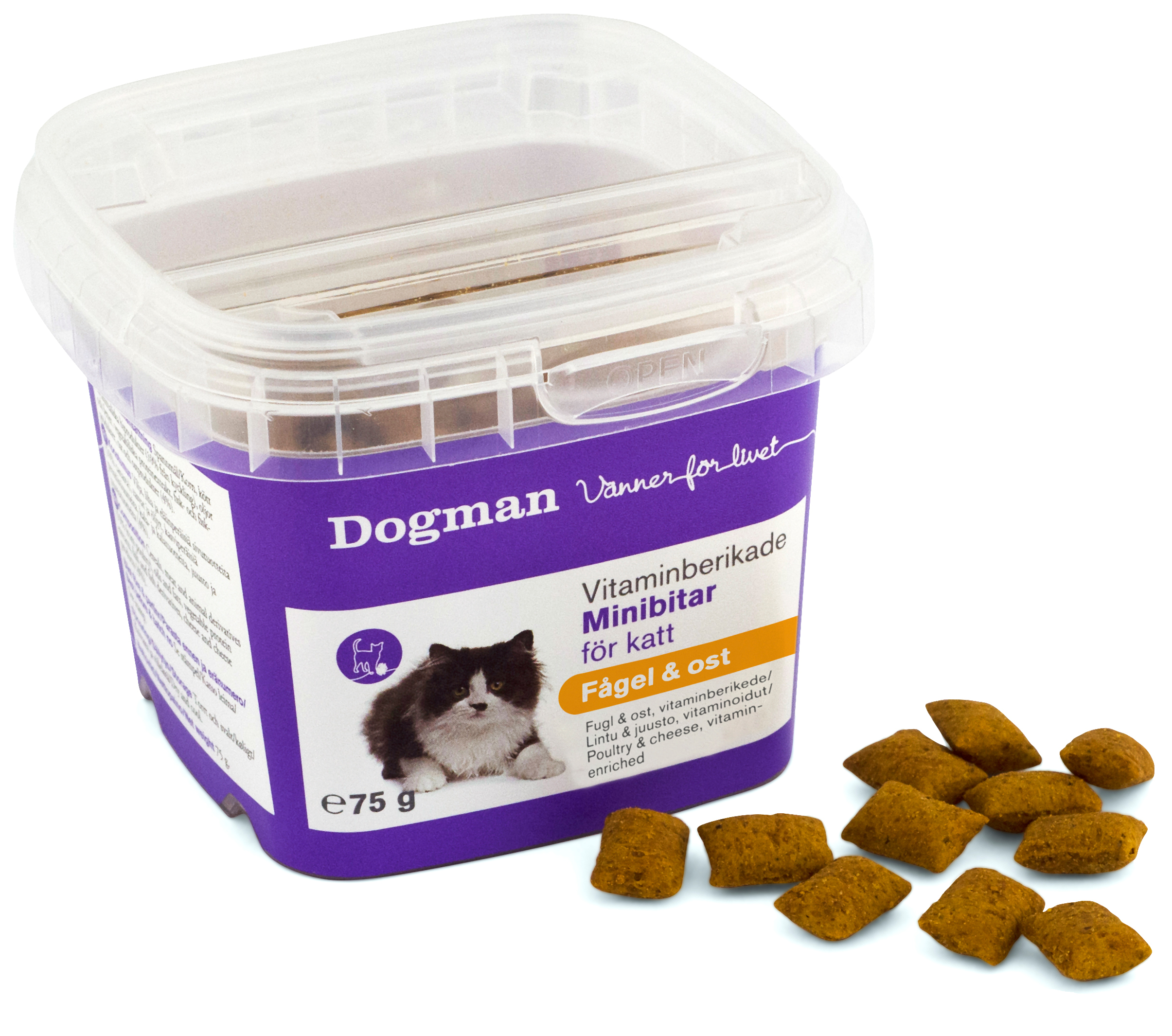 Dogman cat pillows m. kylling og ost - 75 g