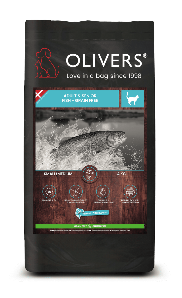 OLIVERS CAT SENSITVE DIGESTION 4KG