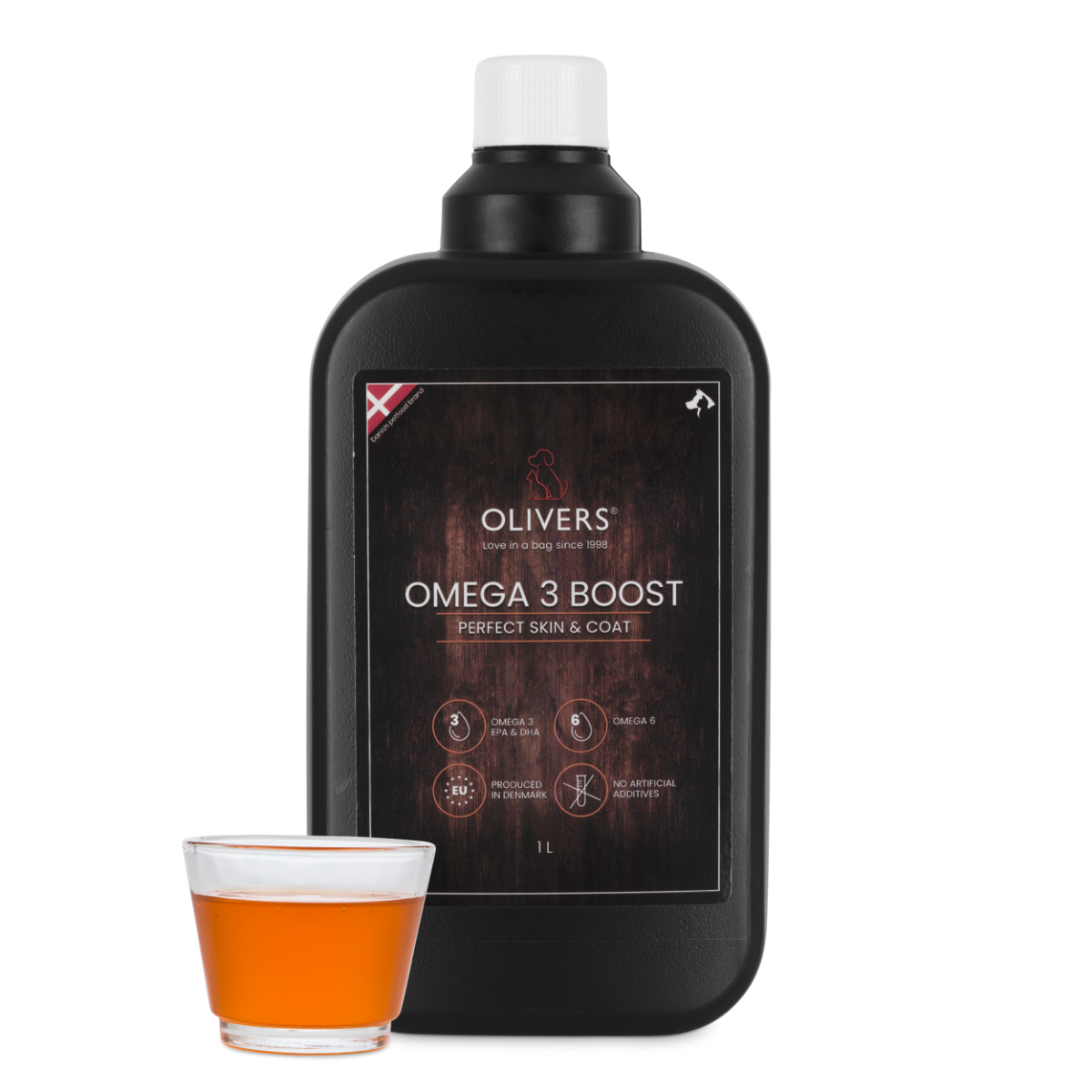 OLIVERS OMEGA 3 BOOST 1L WITH PUMP